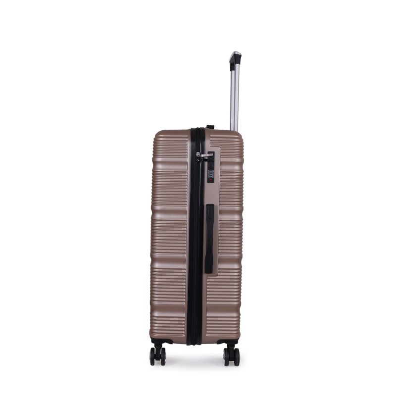 SPACEWALK GLOSTER Hard Case ABS Luggage, 107L, LARGE, 8 Spinner Wheels, TSA Lock, Anti-Theft Zip, Lightweight & Durable, 3-Year Warranty, Made in India SPACEWALK GLOSTER Hard Case ABS Luggage, 107L, LARGE, 8 Spinner Wheels, TSA Lock, Anti-Theft Zip, Lightweight & Durable, 3-Year Warranty, Made in India
