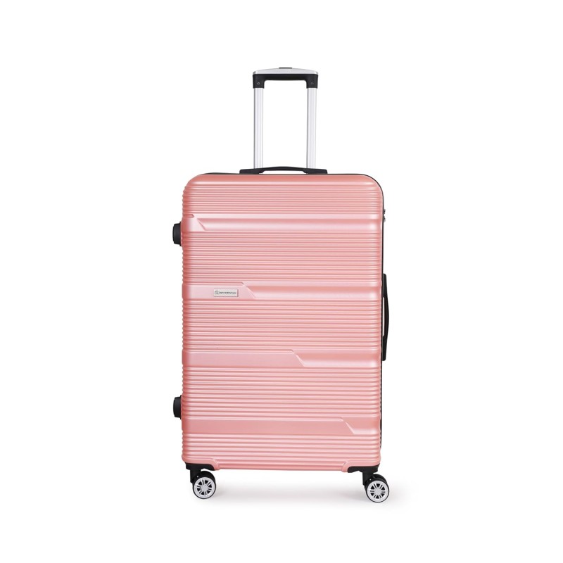 SPACEWALK GLOSTER Hard Case ABS Luggage, 107L, LARGE, 8 Spinner Wheels, TSA Lock, Anti-Theft Zip, Lightweight & Durable, 3-Year Warranty, Made in India SPACEWALK GLOSTER Hard Case ABS Luggage, 107L, LARGE, 8 Spinner Wheels, TSA Lock, Anti-Theft Zip, Lightweight & Durable, 3-Year Warranty, Made in India