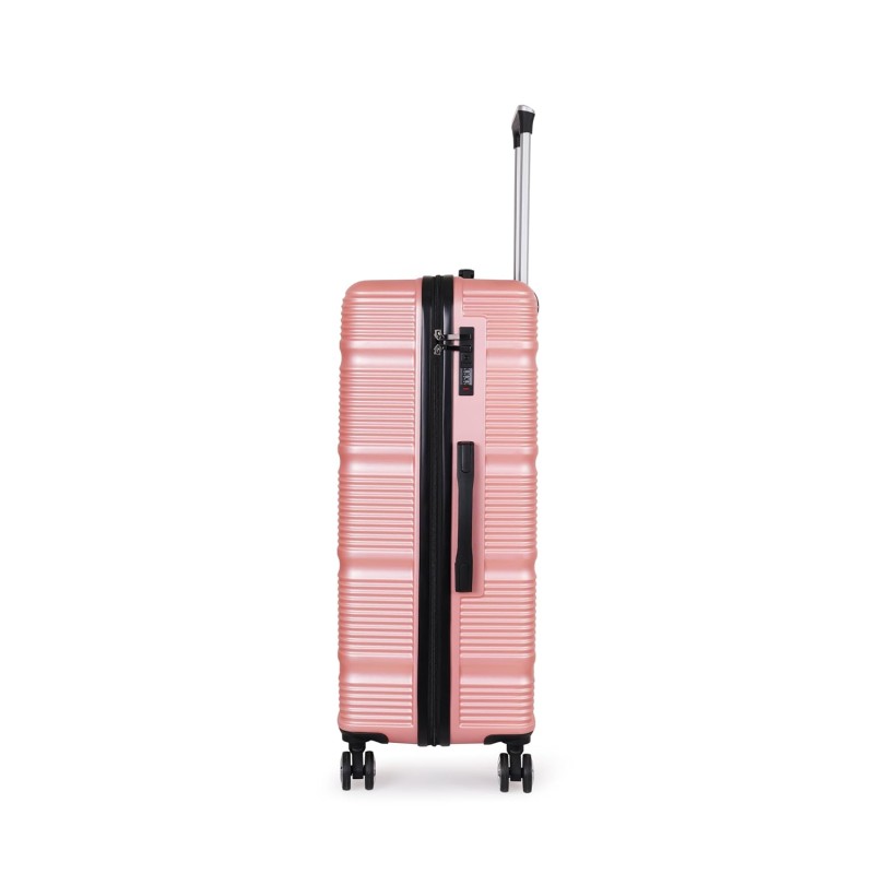 SPACEWALK GLOSTER Hard Case ABS Luggage, 107L, LARGE, 8 Spinner Wheels, TSA Lock, Anti-Theft Zip, Lightweight & Durable, 3-Year Warranty, Made in India SPACEWALK GLOSTER Hard Case ABS Luggage, 107L, LARGE, 8 Spinner Wheels, TSA Lock, Anti-Theft Zip, Lightweight & Durable, 3-Year Warranty, Made in India