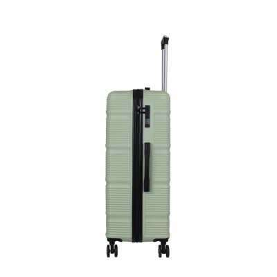 SPACEWALK GLOSTER Hard Luggage, 76L, MEDIUM, Smooth 8 Spinner Wheels, Durable Hard Case ABS Material, Anti-Theft Zip, TSA Lock, Lightweight, Ergonomic Telescopic Handle, 3-Year Warranty SPACEWALK GLOSTER Hard Luggage, 76L, MEDIUM, Smooth 8 Spinner Wheels, Durable Hard Case ABS Material, Anti-Theft Zip, TSA Lock, Lightweight, Ergonomic Telescopic Handle, 3-Year Warranty