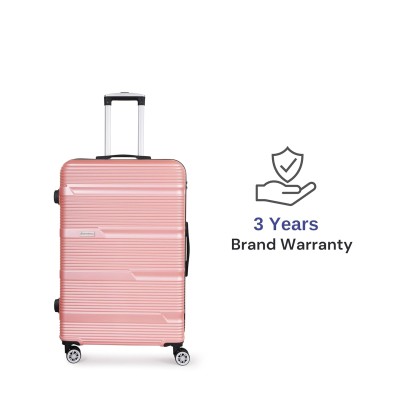 SPACEWALK GLOSTER Hard Luggage, 76L, MEDIUM, Smooth 8 Spinner Wheels, Durable Hard Case ABS Material, Anti-Theft Zip, TSA Lock, Lightweight, Ergonomic Telescopic Handle, 3-Year Warranty SPACEWALK GLOSTER Hard Luggage, 76L, MEDIUM, Smooth 8 Spinner Wheels, Durable Hard Case ABS Material, Anti-Theft Zip, TSA Lock, Lightweight, Ergonomic Telescopic Handle, 3-Year Warranty