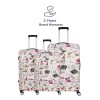 Spacewalk Cadillac Special Edition PC + ABS Luggage Set of 3, 8 Wheels, 3 Year Warranty Spacewalk Cadillac Special Edition PC + ABS Luggage Set of 3, 8 Wheels, 3 Year Warranty
