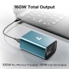 boAt EnergyShroom PB600 PowerPulse 27000mAh Power Bank| 160W Total Output, 2xUSB-C (2-Way Port), 2xUSB-A Port, 100W Type-C to C Cable, Compatible w/Laptop, Smartphone, Tablets Earphone,Watch(Gunmetal) boAt EnergyShroom PB600 PowerPulse 27000mAh Power Bank| 160W Total Output, 2xUSB-C (2-Way Port), 2xUSB-A Port, 100W Type-C to C Cable, Compatible w/Laptop, Smartphone, Tablets Earphone,Watch(Gunmetal)