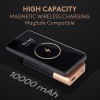 Duracell Magnetic Wireless Power Bank 10000 mAh, Magsafe Compatible, Fast Charging, Compact, 15W Wireless Charging, 22.5W USB A/Type C Output, for iPhone, Smartphones, USB & Qi Enabled Devices, Black Duracell Magnetic Wireless Power Bank 10000 mAh, Magsafe Compatible, Fast Charging, Compact, 15W Wireless Charging, 22.5W USB A/Type C Output, for iPhone, Smartphones, USB & Qi Enabled Devices, Black