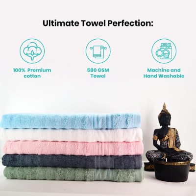 Cuddle Cotton Elite Bath Towel, 75 x 150 cm, 580 GSM, Wave Design, Carbon Grey Cuddle Cotton Elite Bath Towel, 75 x 150 cm, 580 GSM, Wave Design, Carbon Grey