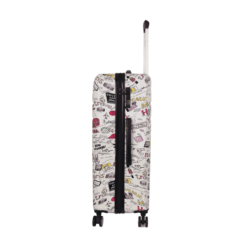 Spacewalk Cadillac Special Edition PC + ABS Luggage, 77 cm, 8 Wheels, 3 Year Warranty Spacewalk Cadillac Special Edition PC + ABS Luggage, 77 cm, 8 Wheels, 3 Year Warranty