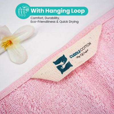 Cuddle Cotton Elite Bath Towel, 75 x 150 cm, 580 GSM, Wave Design, Blossom Pink Cuddle Cotton Elite Bath Towel, 75 x 150 cm, 580 GSM, Wave Design, Blossom Pink