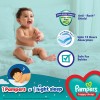 Pampers Happy Sleep Pant Style Baby Diapers, Medium (M), 48 Count, 1 Pampers = 1 Night Sleep, with Anti Rash Shield, 7-12 Kg Diapers Pampers Happy Sleep Pant Style Baby Diapers, Medium (M), 48 Count, 1 Pampers = 1 Night Sleep, with Anti Rash Shield, 7-12 Kg Diapers