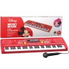Lifelong Disney Mickey Electronic Piano Keyboard - 61-Key | Mic & One Side Speaker | 16 Tones, 10 Rhythms, 8 Percussions | Song Record, Finger Chord & Demo Modes | Microphone, USB Powered Lifelong Disney Mickey Electronic Piano Keyboard - 61-Key | Mic & One Side Speaker | 16 Tones, 10 Rhythms, 8 Percussions | Song Record, Finger Chord & Demo Modes | Microphone, USB Powered