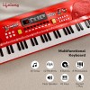 Lifelong Disney Mickey Electronic Piano Keyboard - 61-Key | Mic & One Side Speaker | 16 Tones, 10 Rhythms, 8 Percussions | Song Record, Finger Chord & Demo Modes | Microphone, USB Powered Lifelong Disney Mickey Electronic Piano Keyboard - 61-Key | Mic & One Side Speaker | 16 Tones, 10 Rhythms, 8 Percussions | Song Record, Finger Chord & Demo Modes | Microphone, USB Powered