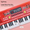 Lifelong Disney Mickey Electronic Piano Keyboard - 61-Key | Mic & One Side Speaker | 16 Tones, 10 Rhythms, 8 Percussions | Song Record, Finger Chord & Demo Modes | Microphone, USB Powered Lifelong Disney Mickey Electronic Piano Keyboard - 61-Key | Mic & One Side Speaker | 16 Tones, 10 Rhythms, 8 Percussions | Song Record, Finger Chord & Demo Modes | Microphone, USB Powered