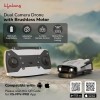 Lifelong Foldable Drone Toy for Kids | Dual VGA Camera |30 Mins Fly Time - 2 Batteries| 120� Wide Angle, 360� Flip, Altitude Hold |2X 1200mAh Batteries, App Control | Brushless Motor, 200-250ft Range Lifelong Foldable Drone Toy for Kids | Dual VGA Camera |30 Mins Fly Time - 2 Batteries| 120� Wide Angle, 360� Flip, Altitude Hold |2X 1200mAh Batteries, App Control | Brushless Motor, 200-250ft Range