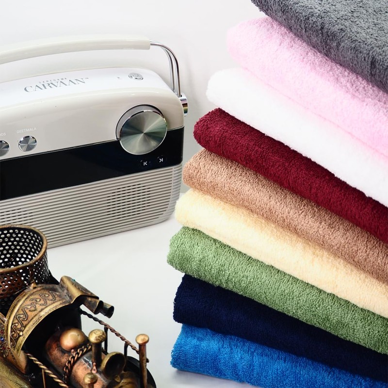 Cuddle Cotton Requisite 100% Cotton Bath Towel, 400 GSM, 70 cm x 147 cm, sapphire Blue Cuddle Cotton Requisite 100% Cotton Bath Towel, 400 GSM, 70 cm x 147 cm, sapphire Blue
