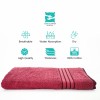 Cuddle Cotton Requisite 100% Cotton Bath Towel, 400 GSM, 70 cm x 147 cm, Merlot Red Cuddle Cotton Requisite 100% Cotton Bath Towel, 400 GSM, 70 cm x 147 cm, Merlot Red