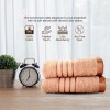 Cuddle Cotton Requisite Hand Towel Set of 2, 40 cm x 60 cm, 400 GSM, Beige Brown 100% Cotton Cuddle Cotton Requisite Hand Towel Set of 2, 40 cm x 60 cm, 400 GSM, Beige Brown 100% Cotton
