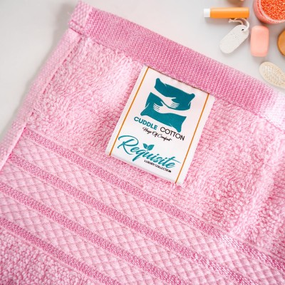 Cuddle Cotton Requisite Hand Towel Set of 2, 40 cm x 60 cm, 400 GSM, Blush Pink 100% Cotton Cuddle Cotton Requisite Hand Towel Set of 2, 40 cm x 60 cm, 400 GSM, Blush Pink 100% Cotton