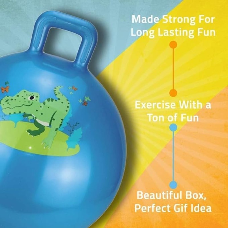 MiniSteps Sit & Bounce Hop Ball for Kids Indoor & Outdoor Jumping Toy, Durable Rubber Bouncing Ball (Size 56cm/22 Inch, Multicolor) MiniSteps Sit & Bounce Hop Ball for Kids Indoor & Outdoor Jumping Toy, Durable Rubber Bouncing Ball (Size 56cm/22 Inch, Multicolor)