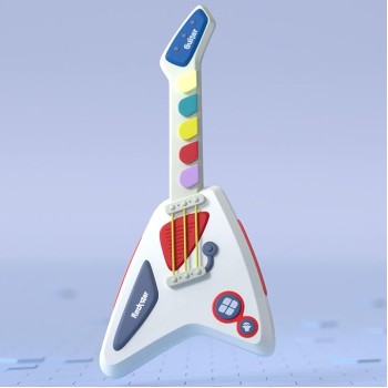 Lifelong Cuppy Kids Electric Guitar - 4 Modes| Musical Instrument Toy for Beginners, Ideal for Boys & Girls | Educational & Fun Learning Toy, Small Guitar, Ideal for Early Music Learning for 1+ Years