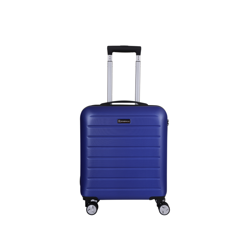 SPACEWALK Cadillac Hard Case ABS luggage, Airline-Approved CABIN SUITCASE, 42ltr, 8 Spinner Wheels, Anti-Theft Zip, Durable & Lightweight, 3-Years Warranty (Royal Blue) SPACEWALK Cadillac Hard Case ABS luggage, Airline-Approved CABIN SUITCASE, 42ltr, 8 Spinner Wheels, Anti-Theft Zip, Durable & Lightweight, 3-Years Warranty (Royal Blue)