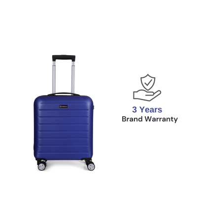 SPACEWALK Cadillac Hard Case ABS luggage, Airline-Approved CABIN SUITCASE, 42ltr, 8 Spinner Wheels, Anti-Theft Zip, Durable & Lightweight, 3-Years Warranty (Royal Blue) SPACEWALK Cadillac Hard Case ABS luggage, Airline-Approved CABIN SUITCASE, 42ltr, 8 Spinner Wheels, Anti-Theft Zip, Durable & Lightweight, 3-Years Warranty (Royal Blue)