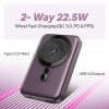 boAt New Launch EnergyShroom PB331 (Magsafe) 10000mAh Magnetic Wireless Powerbank, 15W Wireless & 22.5W Wired Charging for (iPhone 16,15,14,13 & 12, Android & Other Qi Enabled Devices) (Purple) boAt New Launch EnergyShroom PB331 (Magsafe) 10000mAh Magnetic Wireless Powerbank, 15W Wireless & 22.5W Wired Charging for (iPhone 16,15,14,13 & 12, Android & Other Qi Enabled Devices) (Purple)