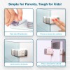 R for Rabbit Protector Plus Drawer Locker for Kids (1 Unit) | Premium Cabinets Door & Cupboard Lock | Wardrobe Child Safety Proofing Drawer Locks