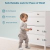 R for Rabbit Protector Plus Drawer Locker for Kids (1 Unit) | Premium Cabinets Door & Cupboard Lock | Wardrobe Child Safety Proofing Drawer Locks