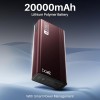 boAt Energyshroom PB401 20000mAh Power Bank| Micro USB and Type C (2-Way Input Ports), 22.5W, 3X Output Ports, Compatible with Tablets, Smartphones, Earbuds, Smartwatch (Wine Red) boAt Energyshroom PB401 20000mAh Power Bank| Micro USB and Type C (2-Way Input Ports), 22.5W, 3X Output Ports, Compatible with Tablets, Smartphones, Earbuds, Smartwatch (Wine Red)