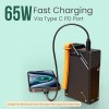 Portronics 65W Halley 20K 20000mAh Fast Charging Powerbank for Android Smartphones, iPhones, ipads, Tablets & Macbooks, Dual Type C PD Port, LED Display, Strong Lanyard (Black) Portronics 65W Halley 20K 20000mAh Fast Charging Powerbank for Android Smartphones, iPhones, ipads, Tablets & Macbooks, Dual Type C PD Port, LED Display, Strong Lanyard (Black)