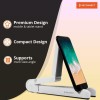 Reconnect Mobile & Tablet Stand for 15.24 cm (6 inch) to 25.4 cm (10 inch) Mobile Phone and Tablet, White Reconnect Mobile & Tablet Stand for 15.24 cm (6 inch) to 25.4 cm (10 inch) Mobile Phone and Tablet, White
