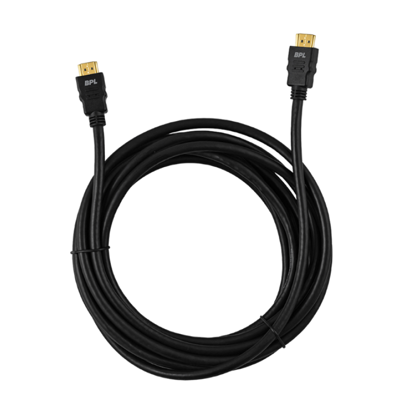 BPL BHDMI102 5 metre HDMI Cable, Black BPL BHDMI102 5 metre HDMI Cable, Black