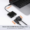 CableCreation USB C to HDMI VGA Adapter, USB Type C to HDMI 4K 60Hz VGA 1080P 60Hz Converter Compatible with Galaxy S22 Ultra/S20, MacBook Pro 2020, iPad Pro 2020, Dell XPS 13/15, Surface Go CableCreation USB C to HDMI VGA Adapter, USB Type C to HDMI 4K 60Hz VGA 1080P 60Hz Converter Compatible with Galaxy S22 Ultra/S20, MacBook Pro 2020, iPad Pro 2020, Dell XPS 13/15, Surface Go
