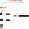 CableCreation 15 Feet 6.35mm 1/4" TRS to 6.35mm 1/4" TRS Balanced Stereo Audio Cable, Male to Male, 4.5 Meters (Black) CableCreation 15 Feet 6.35mm 1/4" TRS to 6.35mm 1/4" TRS Balanced Stereo Audio Cable, Male to Male, 4.5 Meters (Black)