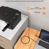 CableCreation USB Printer Cable, USB 2.0 A Male to B Male Scanner Cord, Compatible with, Cannon, Brother, Epson, Xerox, Samsung and More, 5 FT, Aluminium Case, Black CableCreation USB Printer Cable, USB 2.0 A Male to B Male Scanner Cord, Compatible with, Cannon, Brother, Epson, Xerox, Samsung and More, 5 FT, Aluminium Case, Black