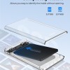 ORICO 2.5" External Hard Drive Enclosure, SATA III to USB Type-C for HDD/SSD - Tool Free Installation, Transparent Design, Supports UASP and up to 4TB ORICO 2.5" External Hard Drive Enclosure, SATA III to USB Type-C for HDD/SSD - Tool Free Installation, Transparent Design, Supports UASP and up to 4TB