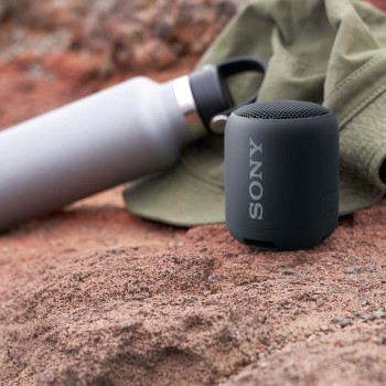 Sony SRS-XB12 Extra Bass Portable Bluetooth Speaker, Black (SRS-XB12/B)