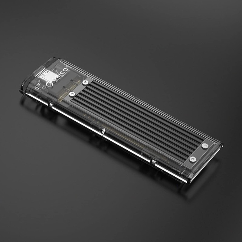 ORICO Transparent NVMe M.2 Enclosure Tool-Free USB3.1 Type-C Gen2 10Gbps to M.2 SSD Enclosure for Intel 660p/Samsung 970 EVO/Samsung970 Pro 2230/2242/2260/2280 PCIe NVMe M-Key SSD up to 2TB. ORICO Transparent NVMe M.2 Enclosure Tool-Free USB3.1 Type-C Gen2 10Gbps to M.2 SSD Enclosure for Intel 660p/Samsung 970 EVO/Samsung970 Pro 2230/2242/2260/2280 PCIe NVMe M-Key SSD up to 2TB.