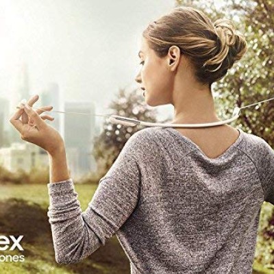 Samsung U Flex Bluetooth Wireless in-Ear Headphones HD Sound and Mic - with Car-Charger 4FT USB Kit (US Model - Retail Packing)