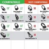 Parzo Ear Pads Cushions for Bose - Compatible with Quietcomfort QC25 / QC35 / AE2 Wireless / AE2w / Sound True/Sound Link (Around-Ear Only) Headphones (Black Cushion + Grey Mat) Parzo Ear Pads Cushions for Bose - Compatible with Quietcomfort QC25 / QC35 / AE2 Wireless / AE2w / Sound True/Sound Link (Around-Ear Only) Headphones (Black Cushion + Grey Mat)