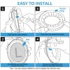 Parzo Ear Pads Cushions for Bose - Compatible with Quietcomfort QC25 / QC35 / AE2 Wireless / AE2w / Sound True/Sound Link (Around-Ear Only) Headphones (Black Cushion + Grey Mat) Parzo Ear Pads Cushions for Bose - Compatible with Quietcomfort QC25 / QC35 / AE2 Wireless / AE2w / Sound True/Sound Link (Around-Ear Only) Headphones (Black Cushion + Grey Mat)