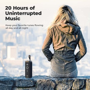 Tribit StormBox 24W Bluetooth Wireless Speakers,360°Surround Sound,Enhanced Bass-Independent XBass Button,Wireless Dual Pairing,Built-In Mic,IPX7 Waterproof,20H Playtime,Outdoor Portable Speaker,Black Tribit StormBox 24W Bluetooth Wireless Speakers,360°Surround Sound,Enhanced Bass-Independent XBass Button,Wireless Dual Pairing,Built-In Mic,IPX7 Waterproof,20H Playtime,Outdoor Portable Speaker,Black