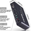 Sprugal HDMI Audio Extractor Dolby Digital/DTS HDR10 4k 60HZ, HDMI to HDMI with Audio Optical Toslink SPDIF + 3.5mm/RCA Stereo HDMI to Audio Converter Adapter HDMI 2.0b, Supports ARC, 18Gpbs Bandwidth Sprugal HDMI Audio Extractor Dolby Digital/DTS HDR10 4k 60HZ, HDMI to HDMI with Audio Optical Toslink SPDIF + 3.5mm/RCA Stereo HDMI to Audio Converter Adapter HDMI 2.0b, Supports ARC, 18Gpbs Bandwidth