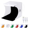 Verilux® Mini Photo Studio Super Bright Photography Light Box Lightbox Portable Shooting Light Tent with 6 Colors Photography Backdrops Waterproof Background Screen Carrying Bag (20cm*20cm) Verilux® Mini Photo Studio Super Bright Photography Light Box Lightbox Portable Shooting Light Tent with 6 Colors Photography Backdrops Waterproof Background Screen Carrying Bag (20cm*20cm)