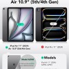 ESR for iPad Air 11 inch Case M2(2024), iPad Air 6th/5th/4th Generation Cover Case (2024/2022/2020), Trifold Stand Smart Case with Clasp, Support Pencil Pro/USB-C Charging, Ascend Series, Forest Green ESR for iPad Air 11 inch Case M2(2024), iPad Air 6th/5th/4th Generation Cover Case (2024/2022/2020), Trifold Stand Smart Case with Clasp, Support Pencil Pro/USB-C Charging, Ascend Series, Forest Green
