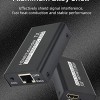Sprugal HDMI Extender 60m (Transmitter and Receiver) 1080p@60Hz, 3D, Over Single Cat6/Cat6e/Cat 7 Cable Full HD Uncompressed Transmit Up to 196 Ft(60m) || EDID and POC Function Supported || Zero Latency Sprugal HDMI Extender 60m (Transmitter and Receiver) 1080p@60Hz, 3D, Over Single Cat6/Cat6e/Cat 7 Cable Full HD Uncompressed Transmit Up to 196 Ft(60m) || EDID and POC Function Supported || Zero Latency