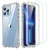 ESR Air Armor 360 Case with Screen Protector, Compatible with iPhone 13 Pro, Full-Body Case, Tough Case, Military-Grade Protection, with Tempered-Glass Screen Protector 2 Pack, Clear ESR Air Armor 360 Case with Screen Protector, Compatible with iPhone 13 Pro, Full-Body Case, Tough Case, Military-Grade Protection, with Tempered-Glass Screen Protector 2 Pack, Clear