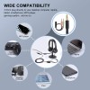 Eksa H12 Wired Over Ear Headphones with Mic Pc Computer, Wired 3.5Mm Connection, in-Line Control for Volume, Noise Cancelling for Mobile, Laptop, Pc, Business Calls and Call Centre with Clear Chat Eksa H12 Wired Over Ear Headphones with Mic Pc Computer, Wired 3.5Mm Connection, in-Line Control for Volume, Noise Cancelling for Mobile, Laptop, Pc, Business Calls and Call Centre with Clear Chat