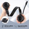 Eksa H12 Wired Over Ear Headphones with Mic Pc Computer, Wired 3.5Mm Connection, in-Line Control for Volume, Noise Cancelling for Mobile, Laptop, Pc, Business Calls and Call Centre with Clear Chat Eksa H12 Wired Over Ear Headphones with Mic Pc Computer, Wired 3.5Mm Connection, in-Line Control for Volume, Noise Cancelling for Mobile, Laptop, Pc, Business Calls and Call Centre with Clear Chat