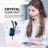 Eksa H12 Wired Over Ear Headphones with Mic Pc Computer, Wired 3.5Mm Connection, in-Line Control for Volume, Noise Cancelling for Mobile, Laptop, Pc, Business Calls and Call Centre with Clear Chat Eksa H12 Wired Over Ear Headphones with Mic Pc Computer, Wired 3.5Mm Connection, in-Line Control for Volume, Noise Cancelling for Mobile, Laptop, Pc, Business Calls and Call Centre with Clear Chat
