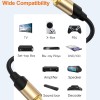 Cablecreation Toslink Cable Male To Male Digital Optical Audio Cable With Gold-Plated Connector For Home Theater, Sound Bar, Vd/Cd Player, Blu-Ray Players, Game Console And More For Television (10Ft) Cablecreation Toslink Cable Male To Male Digital Optical Audio Cable With Gold-Plated Connector For Home Theater, Sound Bar, Vd/Cd Player, Blu-Ray Players, Game Console And More For Television (10Ft)